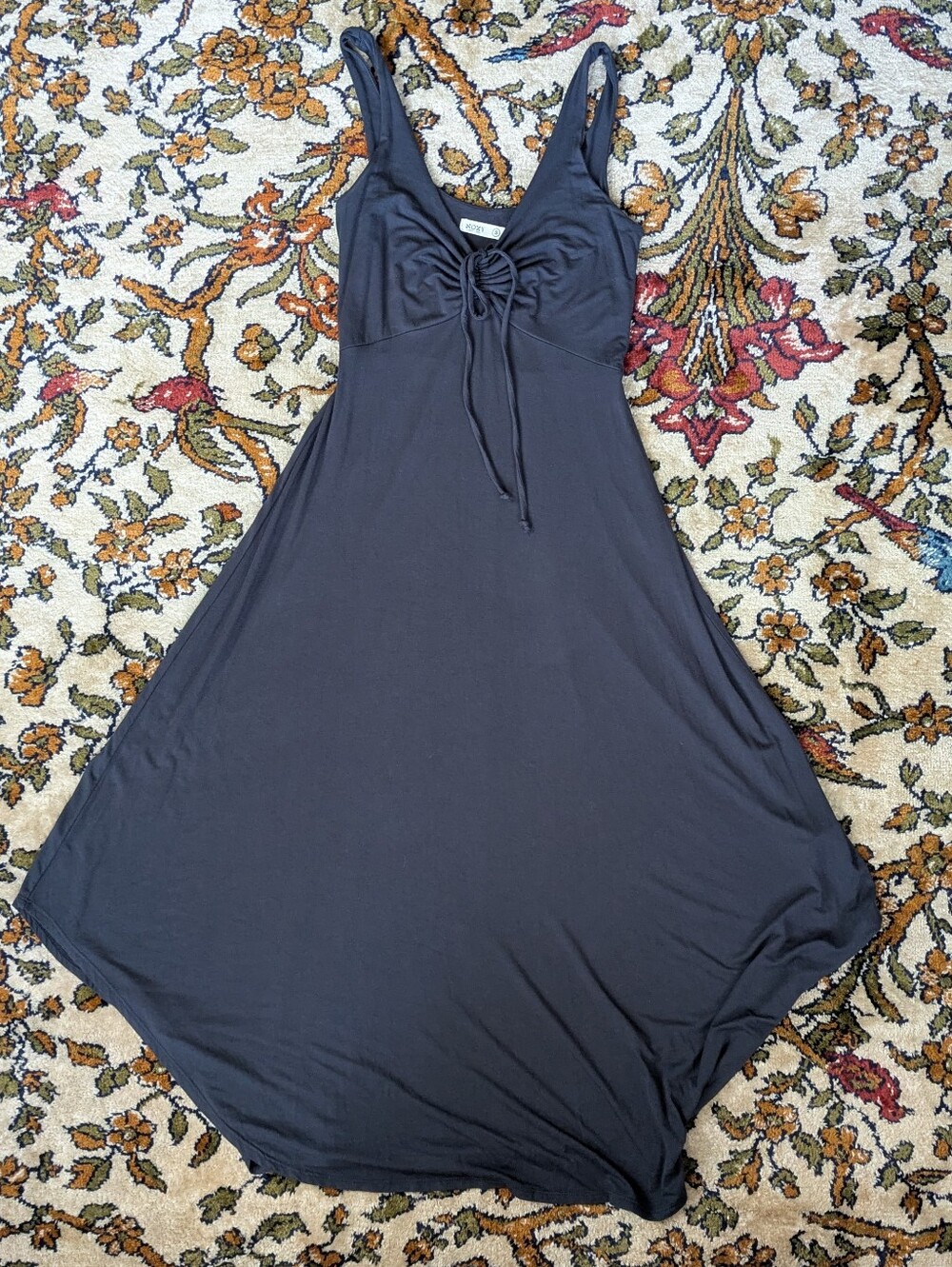 Sozy Sarah Midi Dress in Graphite Size Small Flowy Sleeveless - Picture 5 of 13